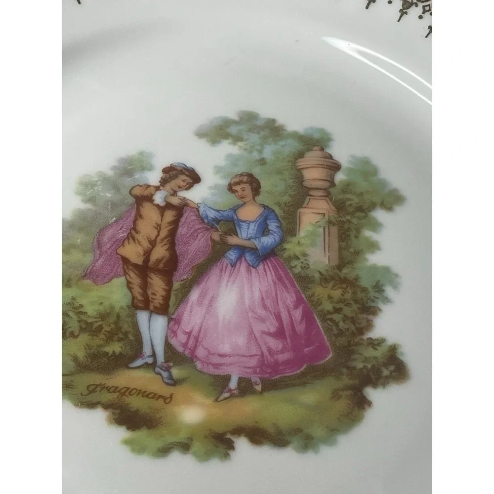 Set of 4 Vintage Winterling‎ Porcelain Dessert Plates Germany Bavaria